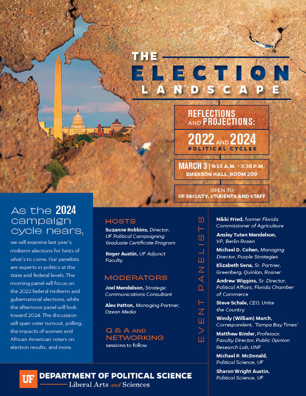 The Election Landscape Reflections and Projections: 2022 & 2024 Political Cycles – College of 