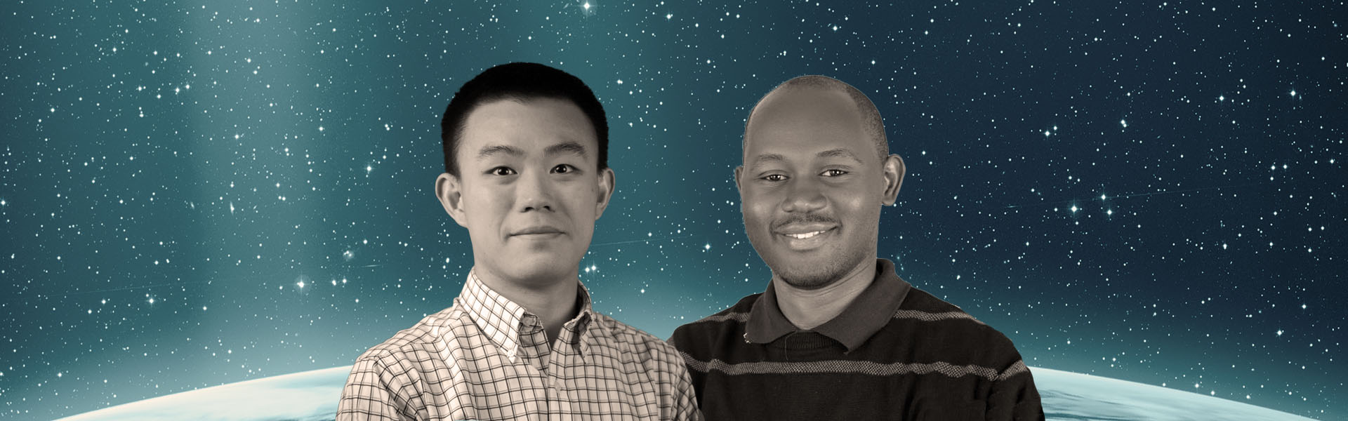 coastal landscape with green mountains