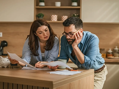 Image of couple in kitchen